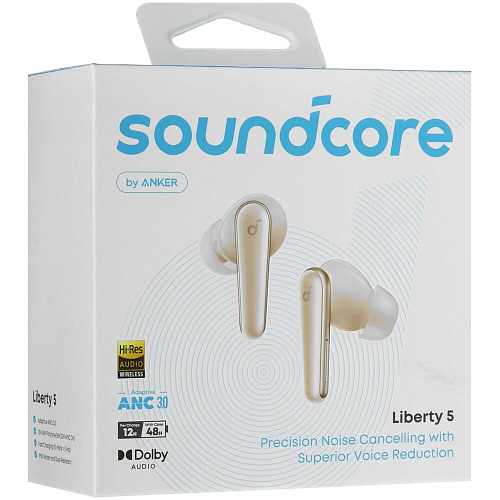 Bluetooth гарнитура Anker Soundcore Liberty 5 Golden