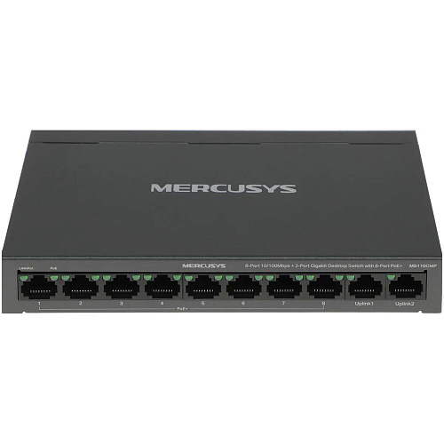 Коммутатор Mercusys MS110CMP 8 ports 8 ports PoE+ 10/100Mbps неуправляемый