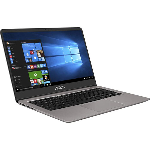 Ультрабук ASUS Zenbook UX410UF ( RX410UF-GV194R ) Core i7 8550U/8Gb/1Tb+256Gb SSD/NV MX130 2Gb/14.0" FullHD/Sleeve/Win10Pro Grey