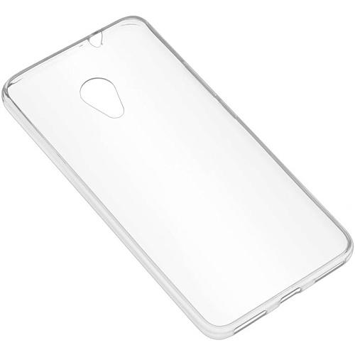 Чехол для Meizu M5s SkinBox 4People slim silicone, прозрачный, накладка