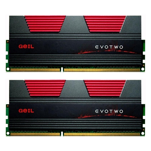 Модуль памяти DIMM 8Gb 2x4Gb KIT DDR3 PC17000 2133MHz Geil EVOII (GET38GB2133C11DC)