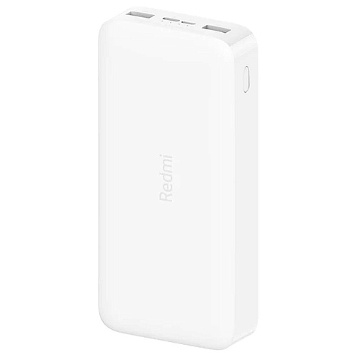 Внешний аккумулятор Xiaomi Redmi Power Bank 20000 mAh, 2xUSB, 1xType C, белый