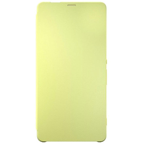 Чехол для Sony F3211/F3212 Xperia XA Ultra Sony Flip-cover SCR60 Lime Gold, золотистый 