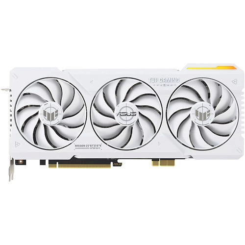 Видеокарта ASUS GeForce RTX 4070 Ti Super 16384Mb, TUF Gaming BTF White 16G (TUF-RTX4070TIS-16G-BTF-White) 2xHDMI, 3xDP, Ret