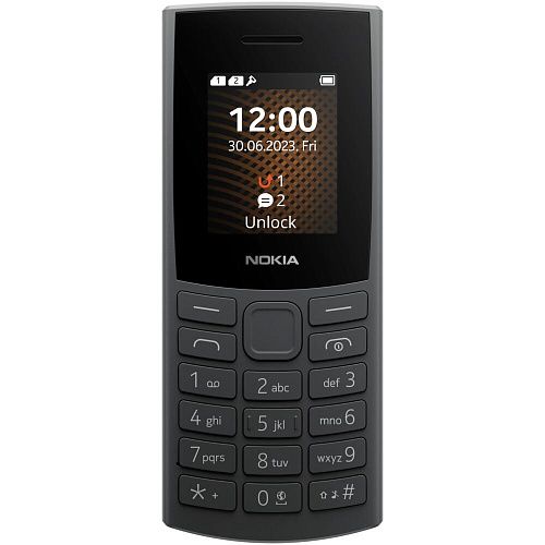 Мобильный телефон Nokia 106 Dual Sim (TA-1564) Black