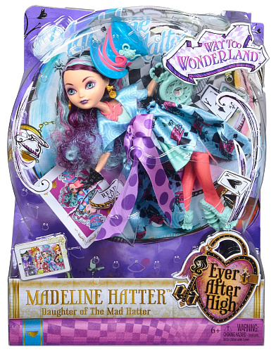 Кукла Ever After High Страна чудес Мэдлин Хеттер CJF39