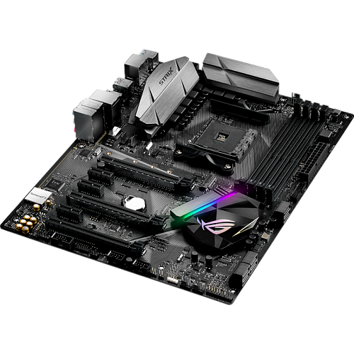 Материнская плата ASUS ROG Strix B350-F Gaming B350 Socket AM4 4xDDR4, 6xSATA3, RAID, 1xM.2, 3xPCI-E16x, 4xUSB3.0, 6xUSB3.1, DP, HDMI, Glan, ATX