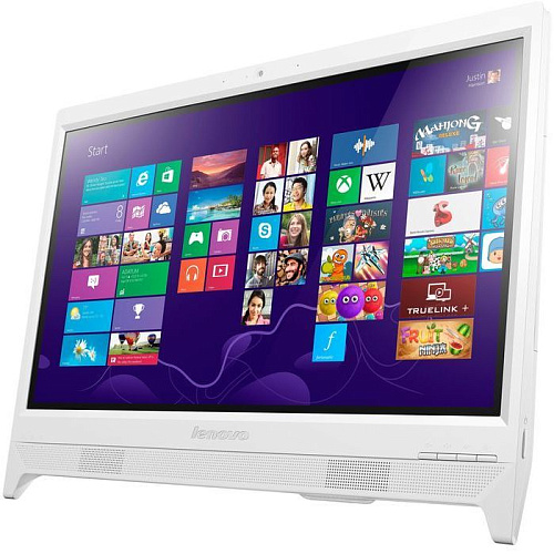 Моноблок Lenovo C260 19.5" HD+ Cel J1900/4Gb/500Gb/DVDRW/W8.1/kb/m/white 1600x900