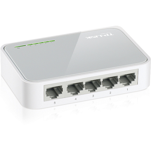 Коммутатор TP-LINK TL-SF1005D неуправляемый 5 портов 10/100Мбит/с