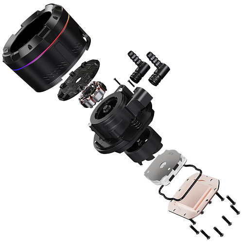 Система водяного охлаждения ID-Cooling SL360 XE Black 1150/1155/1151/1200/1700/2011/2066, AM4/AM5 УЦЕНКА