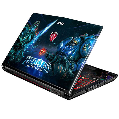 Ноутбук MSI GE62 6QD-244RU Core i5 6300HQ/8Gb/1Tb/NV GTX960M 2Gb/15.6" FullHD/DVD/Win10 