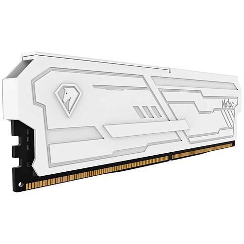 Модуль памяти DIMM 16Gb DDR4 PC25600 3200MHz Netac Shadow III White (NTSHD4P32SP-16W)