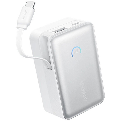 Внешний аккумулятор Anker Nano Power Bank 45W A1638H21 10000mAh White