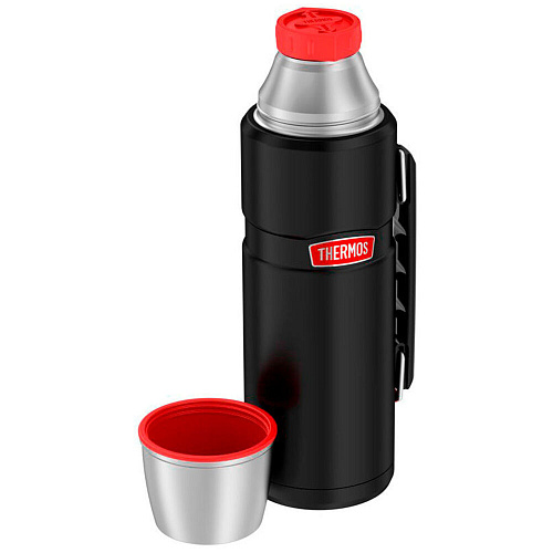 Thermos Термос KING SK2010 RCMB, черный, 1,2 л.