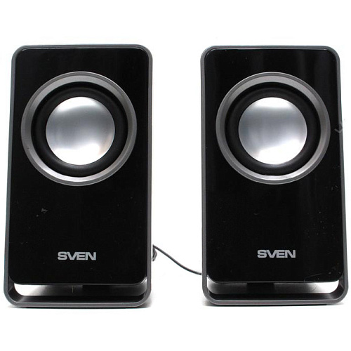 2.0 Колонки SVEN 355 2*2.5W Black
