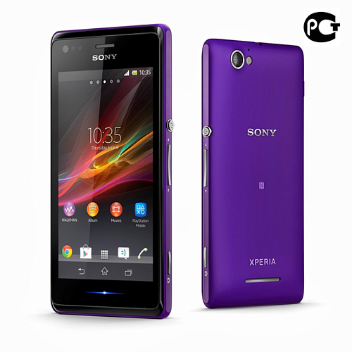 Смартфон Sony C2005 Xperia M Dual Purple