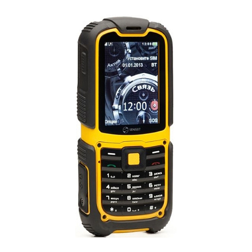 Защищенный телефон Senseit P3 Black