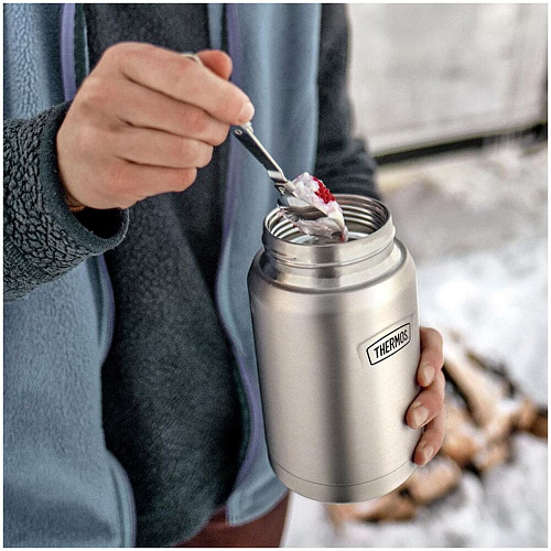 THERMOS Термос для еды IS-301 MS, стальной, 0,71 л.