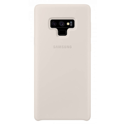 Чехол для Samsung Galaxy Note 9 SM-N960F Silicone Cover, белый