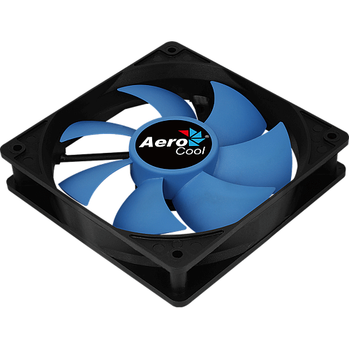 Вентилятор 120x120 AeroCool Force 12 Blue Ret