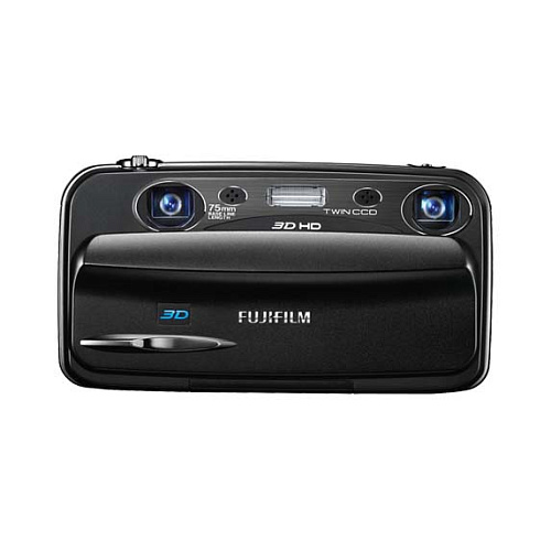 Компактная фотокамера FujiFilm FinePix Real 3D W3 black