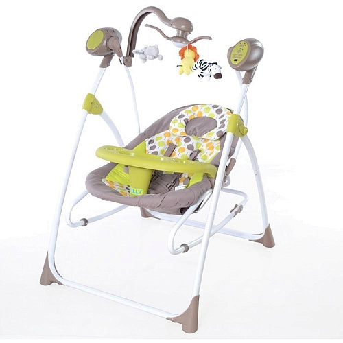 Колыбель-качели детские Carrello Nanny 3 в 1 CRL-0005 Green Tree