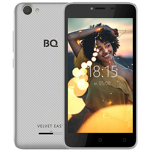 Смартфон BQ Mobile BQ-5000G Velvet Easy Silver
