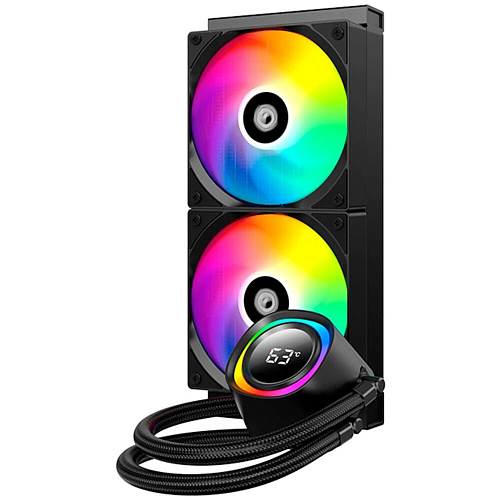 Система водяного охлаждения ID-Cooling FX240 TD Black ARGB 1150/1155/S1156/1151/1200/1700/1851/1954, AM4/AM5
