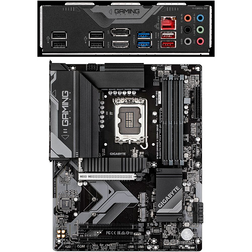Материнская плата Gigabyte B760 Gaming X DDR4 Gen5 B760 Socket-1700 4xDDR4, 4xSATA3, RAID, 3xM.2, 3xPCI-E16x, 3xUSB3.2, 1xUSB3.2 Type C. DP, HDMI, 2.5Glan, ATX