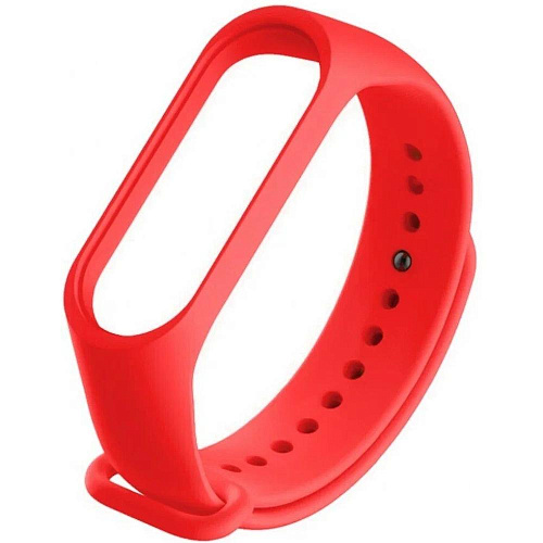 Ремешок силиконовый Red Line для Mi Band 3/4 красный