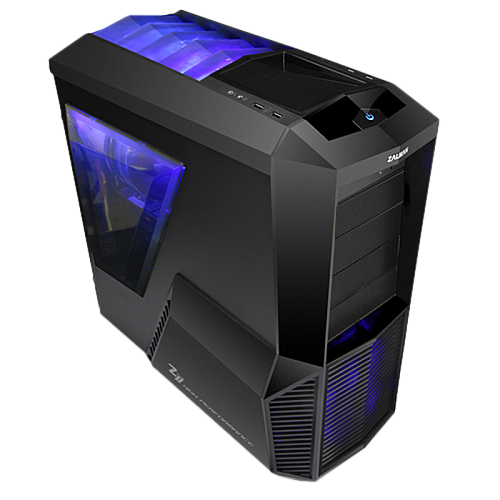 Корпус ATX Miditower Zalman Z11 Plus Black