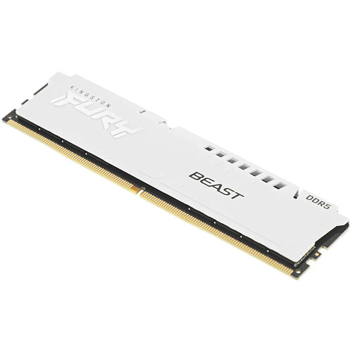 Модуль памяти DIMM 32Gb DDR5 PC48000 6000MHz Kingston Fury Beast White EXPO (KF560C36BWE-32)