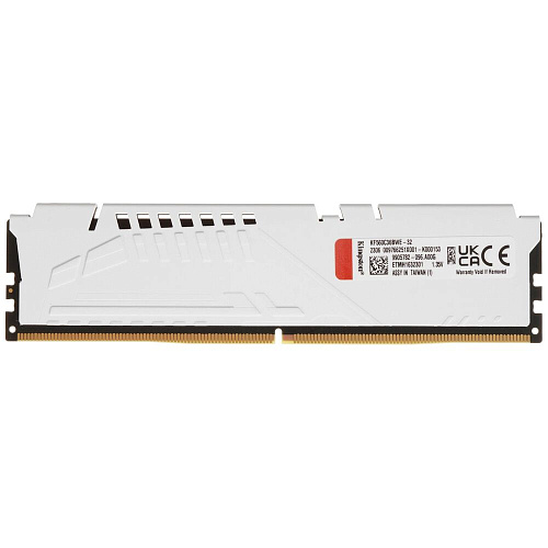 Модуль памяти DIMM 32Gb DDR5 PC48000 6000MHz Kingston Fury Beast White EXPO (KF560C36BWE-32)