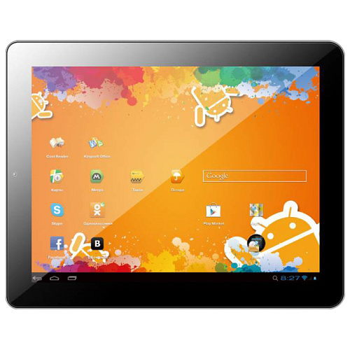 Планшет Digma IDrQ 10 Cortex A7/2Гб/16Гб/9,7" 2048*1536/WiFi/Android 4.x/black/silver