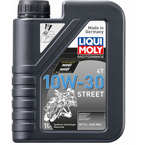 Масло моторное Motorbike 4T Street 10W-30 Liqui Moly 2526 1л