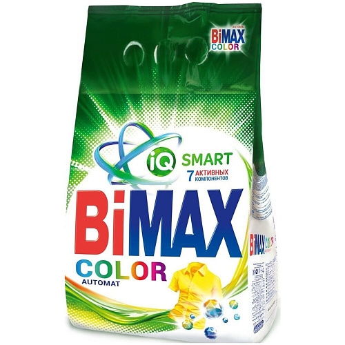 BiMax Стиральный порошок Автомат Color, 4,5 кг.