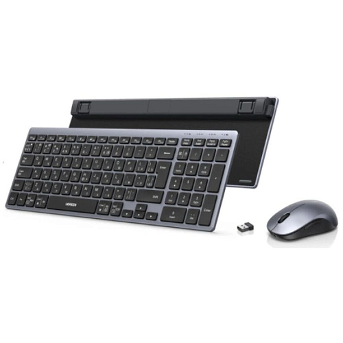 Клавиатура+мышь Ugreen MK552 (85513RU) Wireless Black\Grey