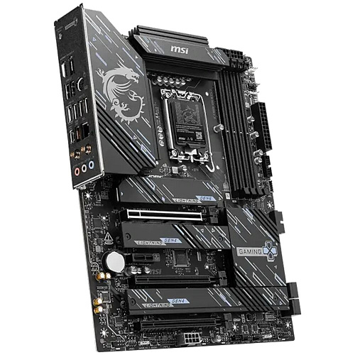 Материнская плата MSI Z890 Gaming Plus WiFi6E Z890 Soc-1851 4xDDR5, 4xSATA3, RAID, 4хM.2, 3xPCI-E16x, 3xUSB3.2, 1xUSB3.2 Type C, DP, HDMI, WiFi, 5Glan, ATX
