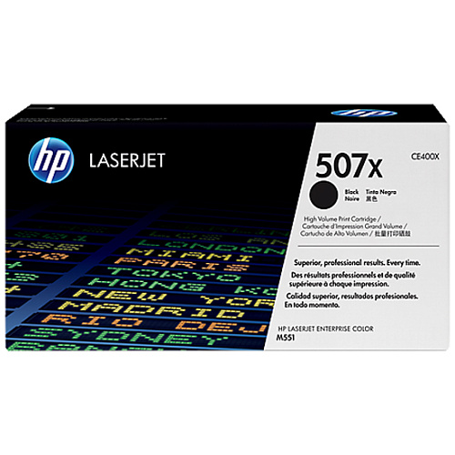 Картридж HP CE400X №507X Black для CLJ Color M551 series (11000стр)