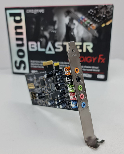 Звуковая карта Creative SB Audigy FX (SB1570) PCI-E УЦЕНКА