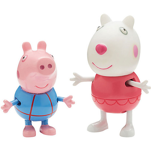 Игровой набор Peppa Pig (Свинка Пеппа) "Пеппа на каникулах" 2 фигурки 30627