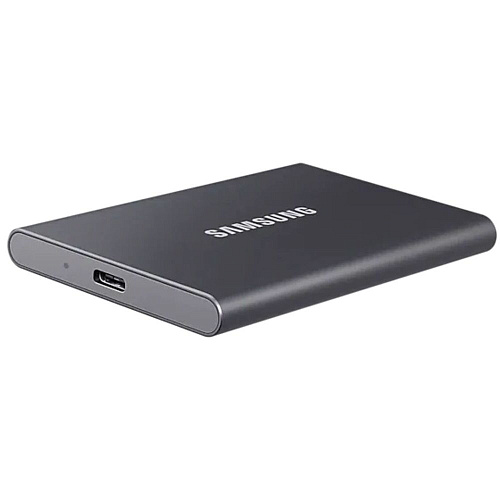Внешний SSD-накопитель 2Tb Samsung T7 MU-PC2T0T/WW (SSD) USB 3.2 Type C Серый УЦЕНКА