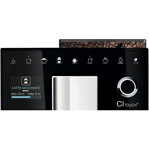 Кофемашина Melitta Caffeo CI Touch F 630-101 серебристо-чёрный