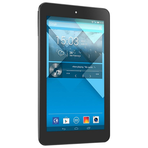 Планшет Alcatel P310X Pop 7 1.3ГГц/1Гб/4Гб/7" 1024*600/WIFI/Bluetotth/GPS/3G/Android 4.2, Full Black