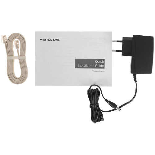 Беспроводной маршрутизатор Mercusys MR27BE, Wi-Fi 7 802.11be 3568Мбит/с, 2.4+5ГГц, 3xGLAN, 1xGWAN чёрный