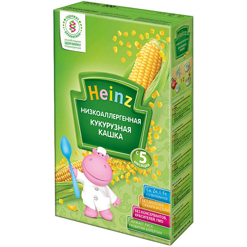 Хайнц Н Низкоаллергенная кукурузная кашка 200 гр