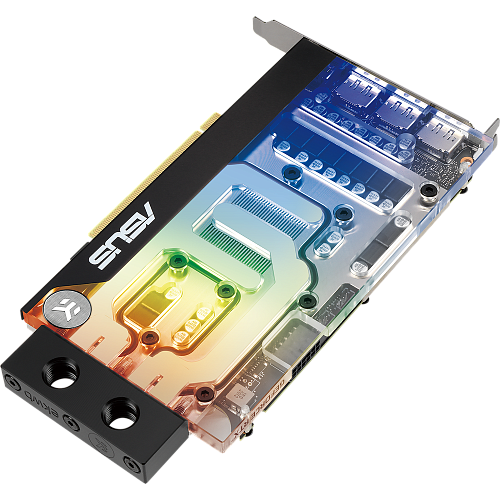 Видеокарта ASUS GeForce RTX 3070 8192Mb, EKWB 8G (RTX3070-8G-EK) HDMI, 3xDP, Ret