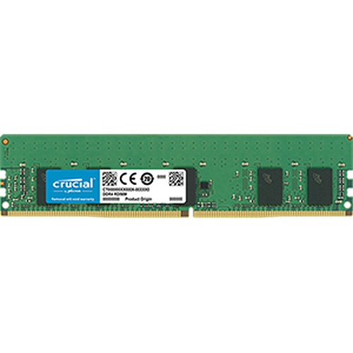Модуль памяти DIMM 8Gb Crucial PC21300 2666MHz DDR4 REG CT8G4RFS8266