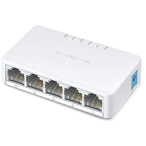 Коммутатор Mercusys MS105 5 ports 10/100Mbps неуправляемый