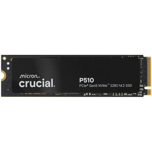 Внутренний SSD-накопитель 1000Gb Crucial P510 (CT1000P510SSD8) M.2 2280 PCIe NVMe 5.0 x4